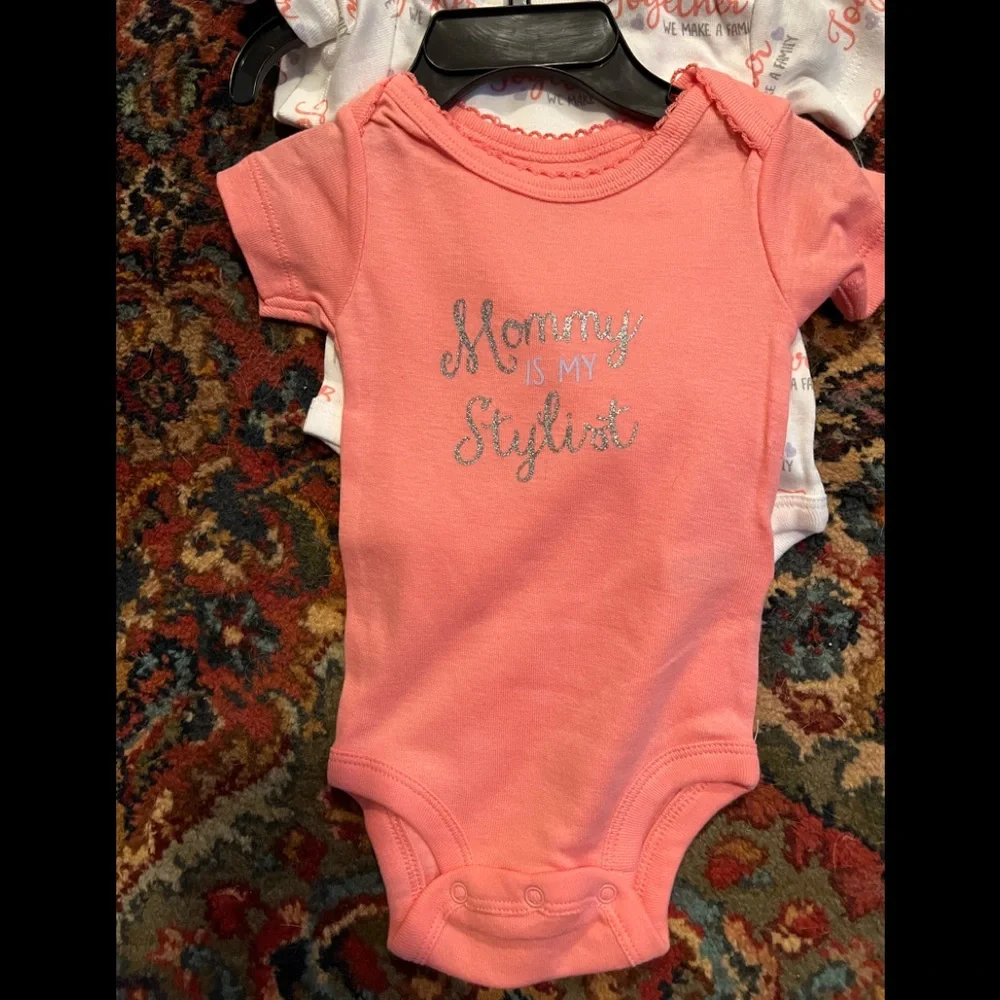 Koala Baby 4 Pack Onesies NWT